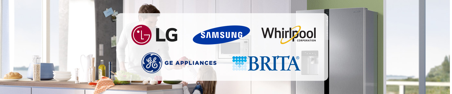 Glacier Fresh Water Filter is suitable for several refrigerator brands