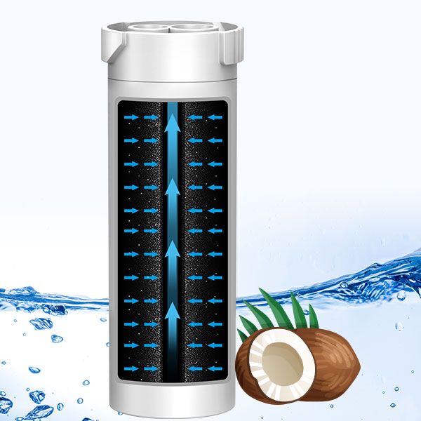 refrigerator water filter is to update the ordinary filter element to high-quality activated carbon