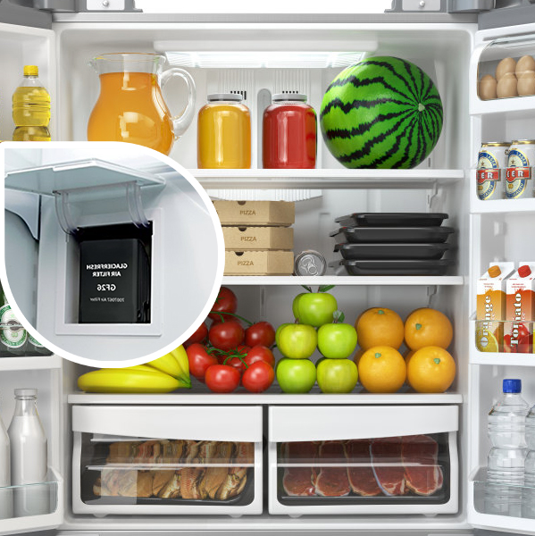 Glacier Fresh Refrigerator Air Filter can Eliminate Bad Odor