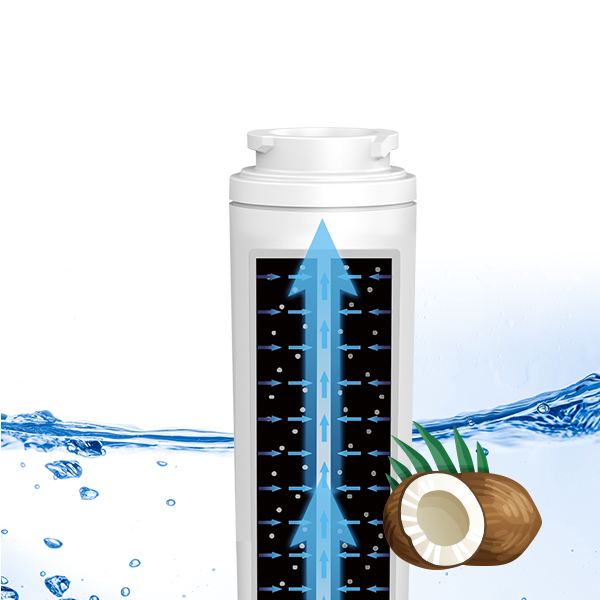 Our UKF8001 whirlpool refrigerator water filter is particularly designed