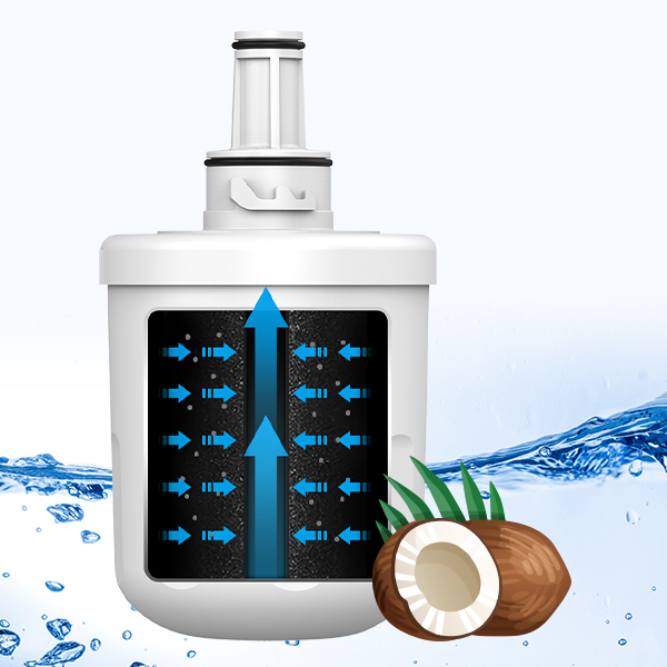 DA29-00003G water filter provides a better filtering effect.